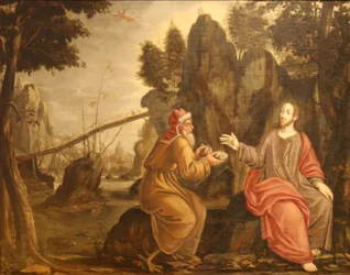 Jesus in der Wüste